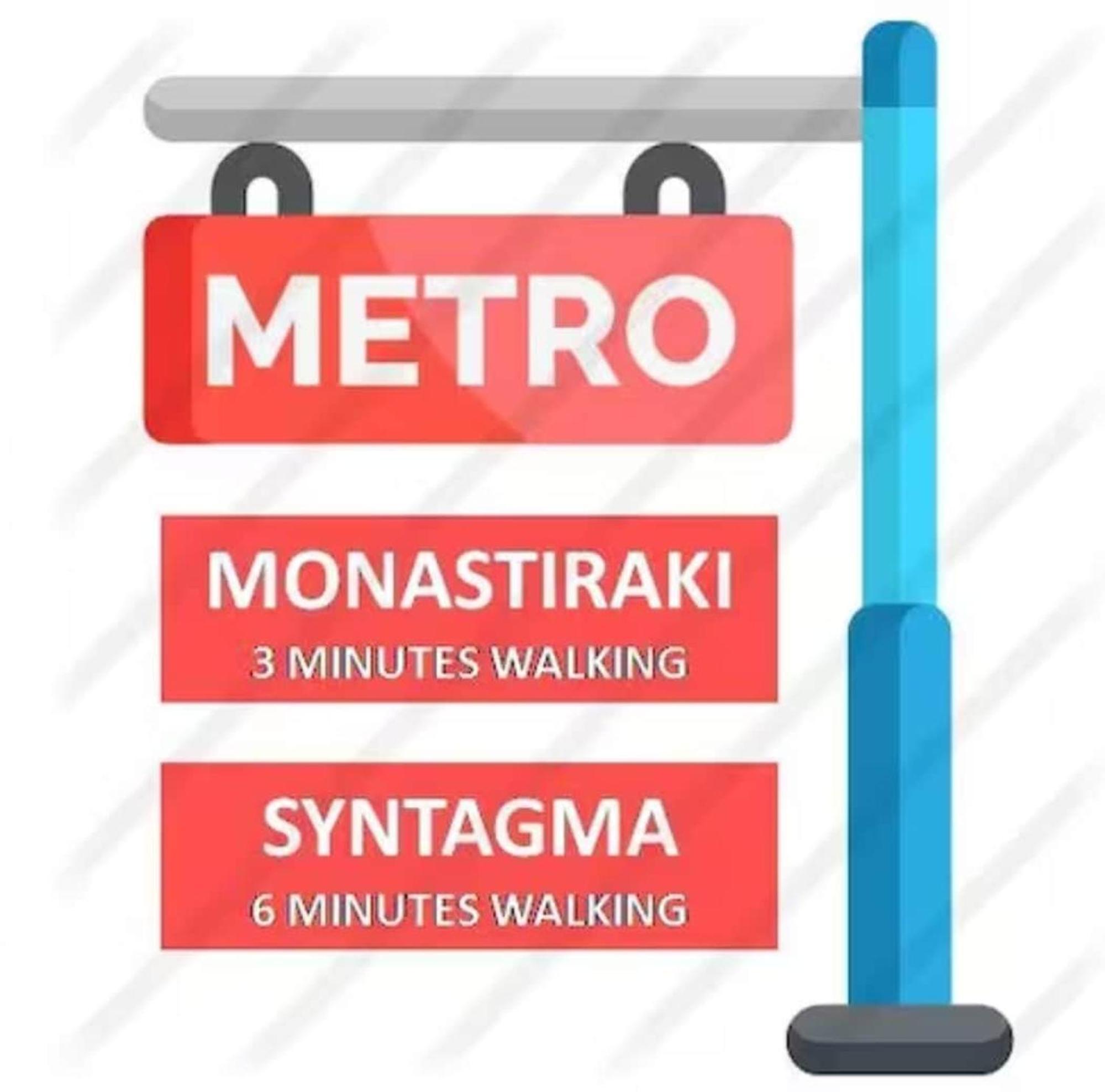 Milos 513 Plaka - Monastiraki By Superhost Hub Athens Luaran gambar