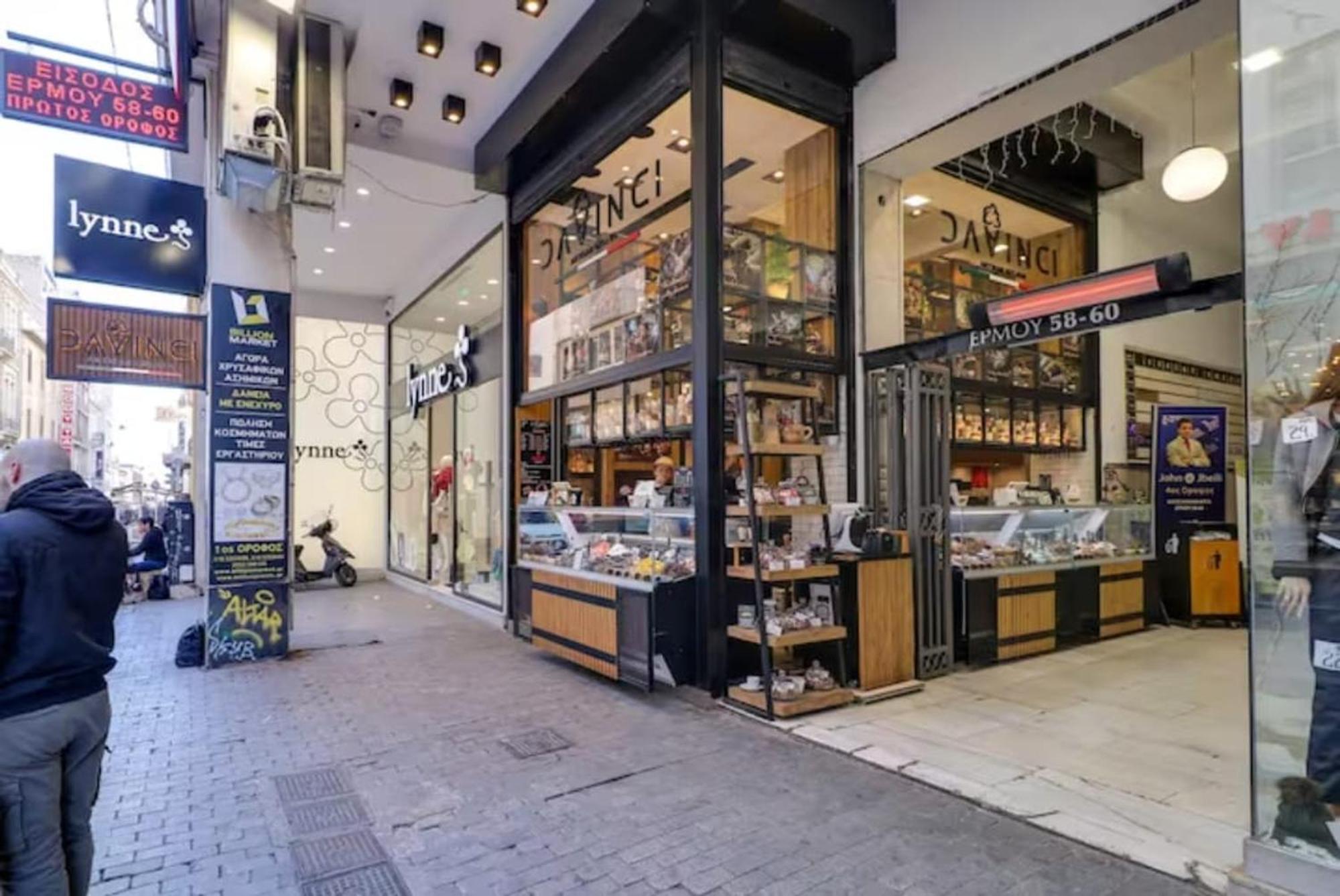Milos 513 Plaka - Monastiraki By Superhost Hub Athens Luaran gambar